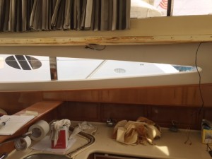 Princess Yachts Viking Yachts Sport Cruiser salon repair