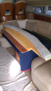 Initial VIP bolster fabric replacement